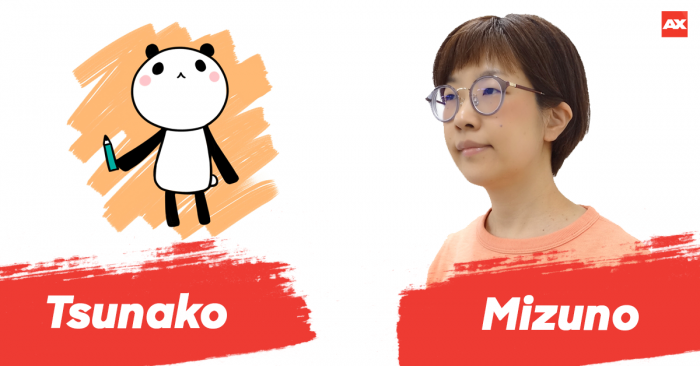 Tsunako + Mizuno - social graphic